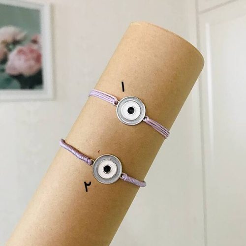 دستبند چشم نظر نقره