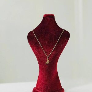 گردنبند پروانه استیل