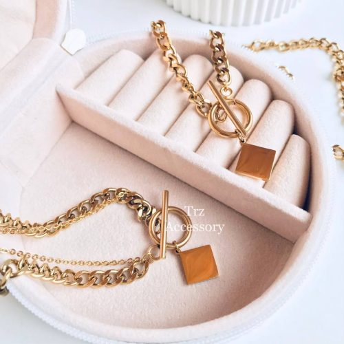 نیم ست طرح کارتیه استیل