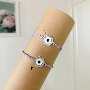 دستبند چشم نظر نقره