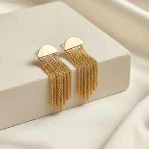 گوشواره خاویاری آویز