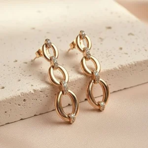 گوشواره آویز ژوپینگ گوشواره آویز ژوپینگ