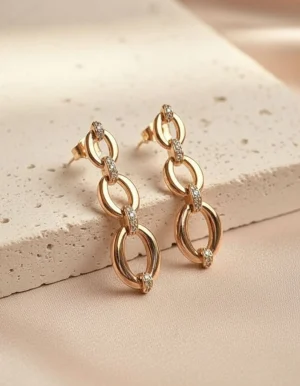 گوشواره آویز ژوپینگ گوشواره آویز ژوپینگ