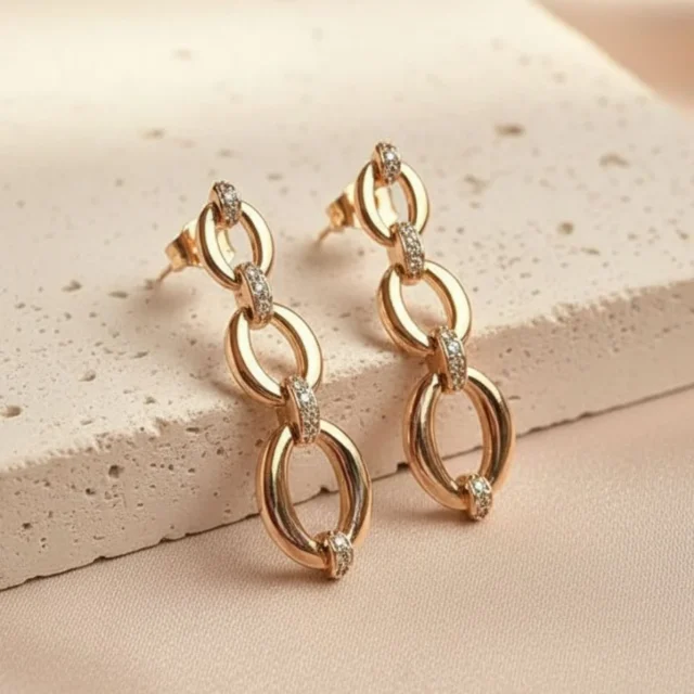 گوشواره آویز ژوپینگ گوشواره آویز ژوپینگ