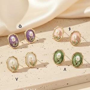 5-8 گوشوارههای فانتزی میناکاری