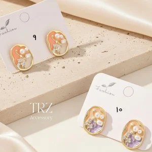 9-10 گوشوارههای فانتزی میناکاری