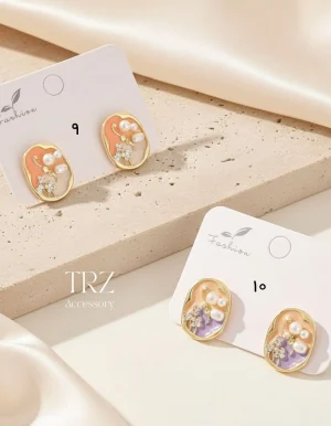 9-10 گوشوارههای فانتزی میناکاری