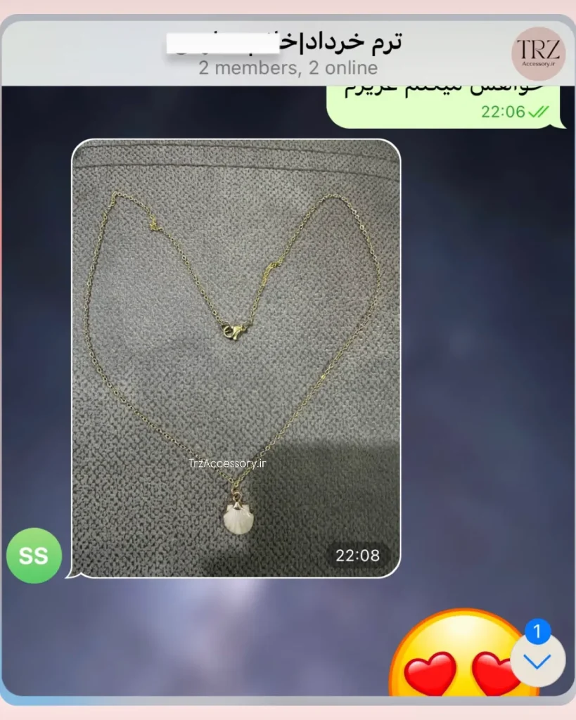 نمونه کار هنرجوی دوره غیرحضوری ساخت زیورآلات